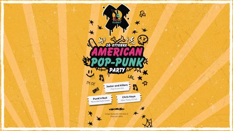 Evento American Pop-Punk Party al Pank Rabbit Frascati - Musica dal vivo, Live, Concerti, DJ Set, Karaoke, Jam Session, Cocktail, Drink, Cibo e Eventi