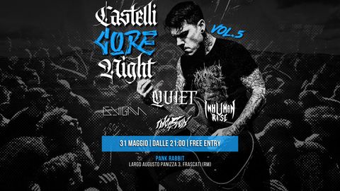 Evento Castelli Core Night Vol.5 al Pank Rabbit Frascati - Musica dal vivo, Live, Concerti, DJ Set, Karaoke, Jam Session, Cocktail, Drink, Cibo e Eventi