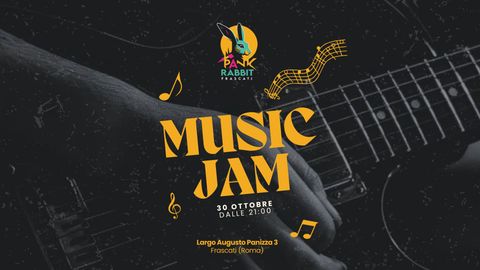 Evento Jam Session Night al Pank Rabbit Frascati - Musica dal vivo, Live, Concerti, DJ Set, Karaoke, Jam Session, Cocktail, Drink, Cibo e Eventi