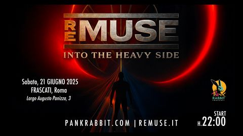 Evento Live: ReMuse - Muse Tribute al Pank Rabbit Frascati - Musica dal vivo, Live, Concerti, DJ Set, Karaoke, Jam Session, Cocktail, Drink, Cibo e Eventi